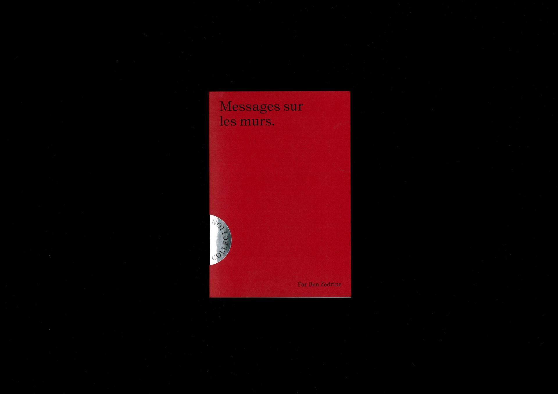 Couverture du livre Messages sur les murs.édité par Objet Papier